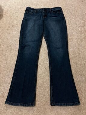 The Limited Dark Indigo Bootcut Jeans